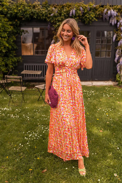 Astrid | Elegant Floral Maxi Dress
