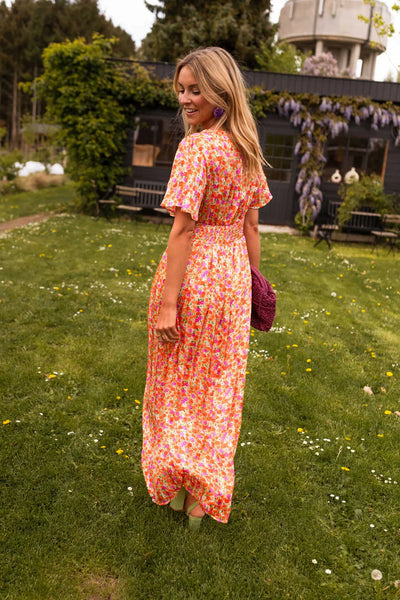 Astrid | Elegant Floral Maxi Dress