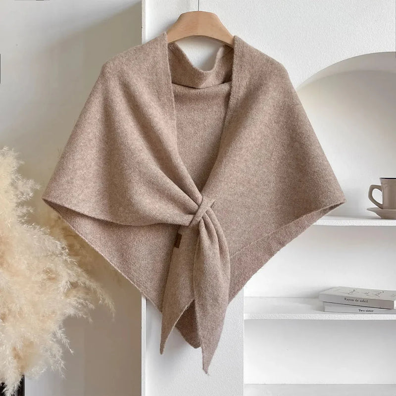 Jocelyna | Knotted Wrap Shawl